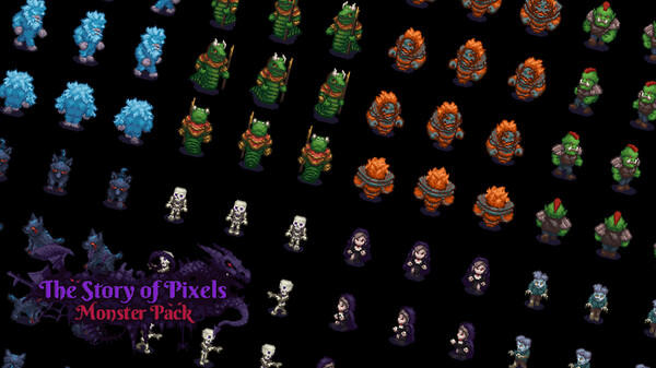 RPG Maker MV - The Story of Pixels - Monster Pack