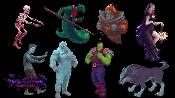 RPG Maker MV - The Story of Pixels - Monster Pack