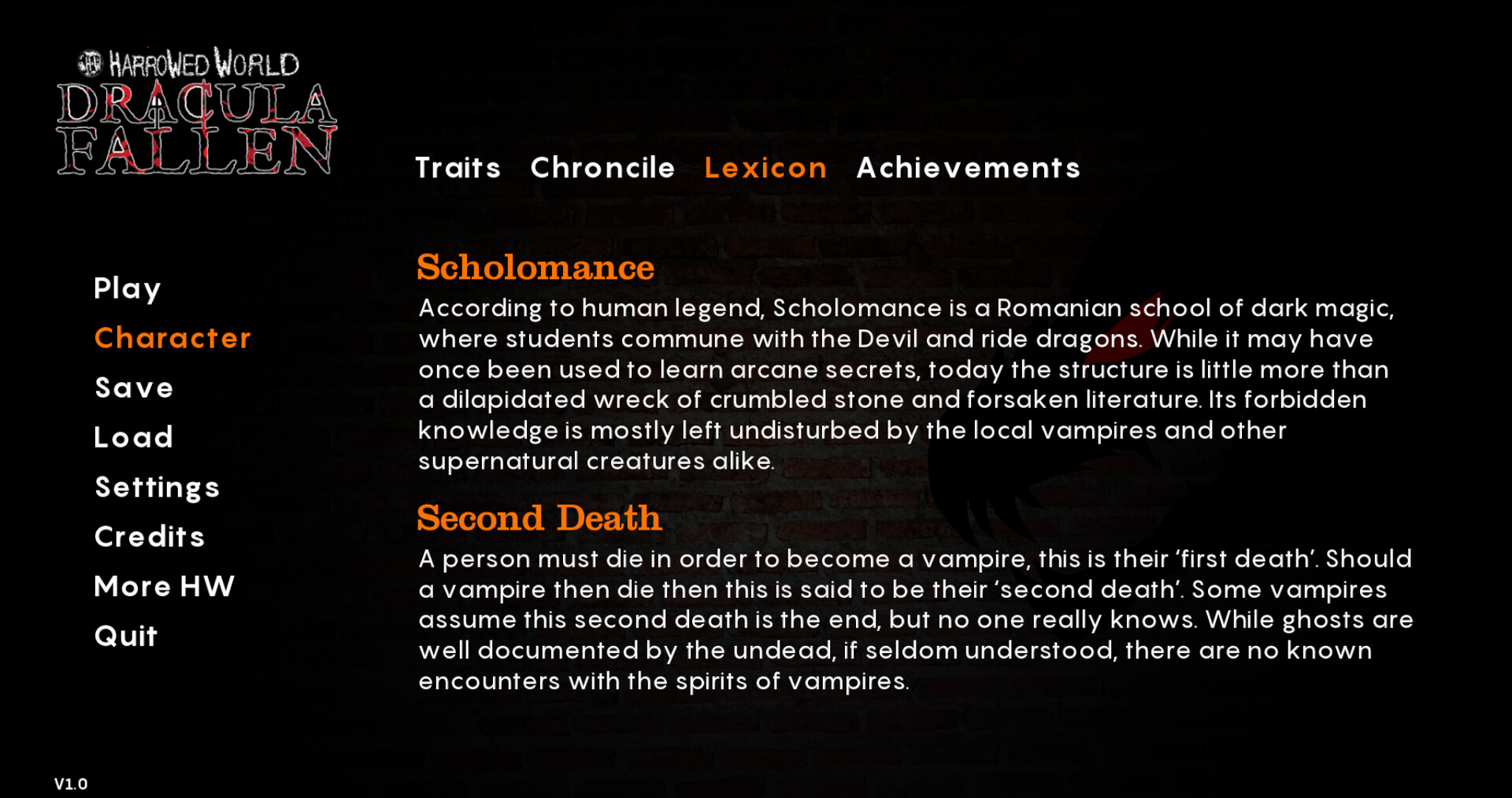 Harrowed World: Dracula Fallen screenshot #5