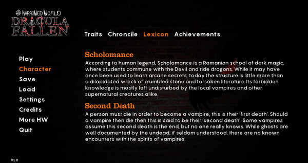 Harrowed World: Dracula Fallen