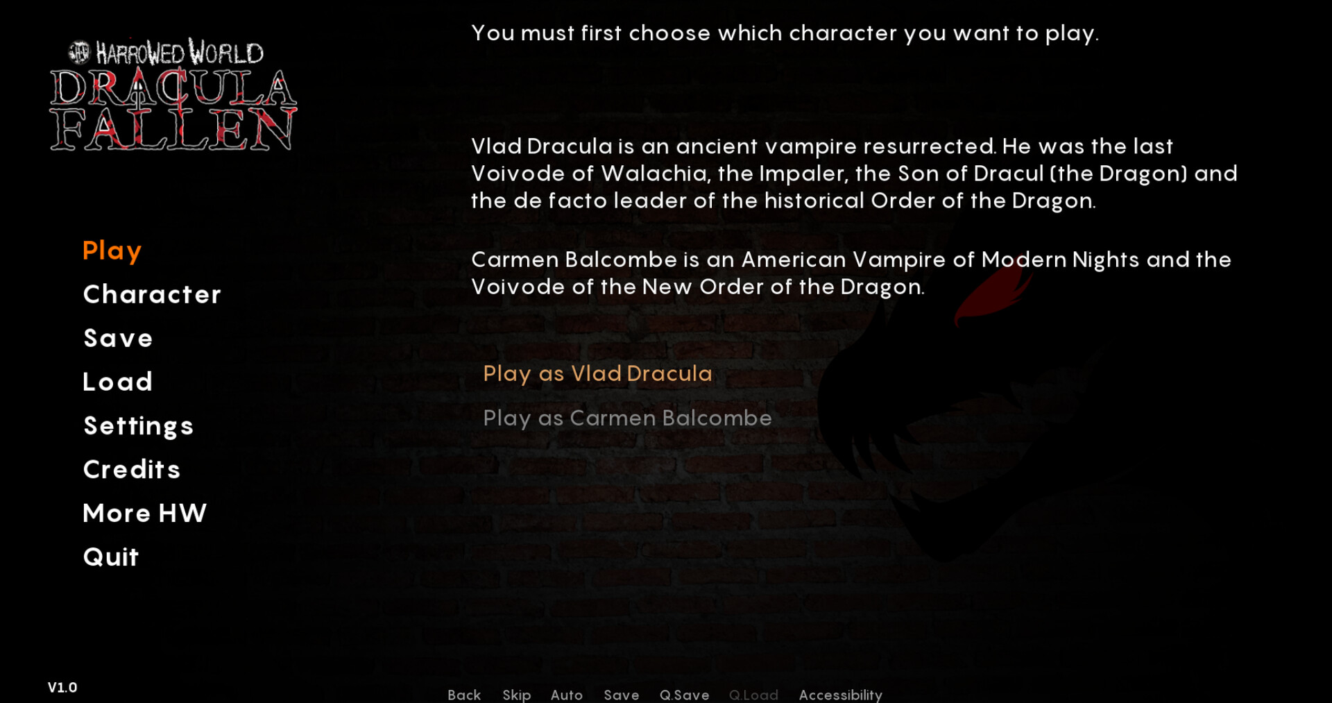 Harrowed World: Dracula Fallen screenshot #1