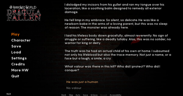 Harrowed World: Dracula Fallen