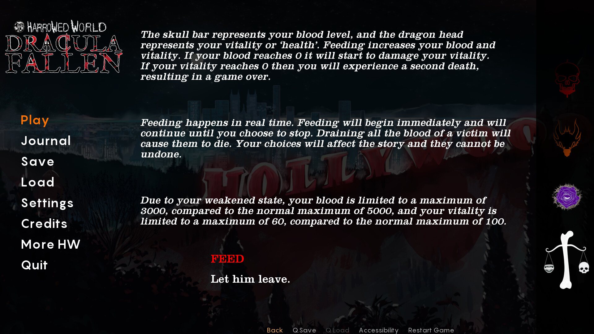 Harrowed World: Dracula Fallen screenshot 2