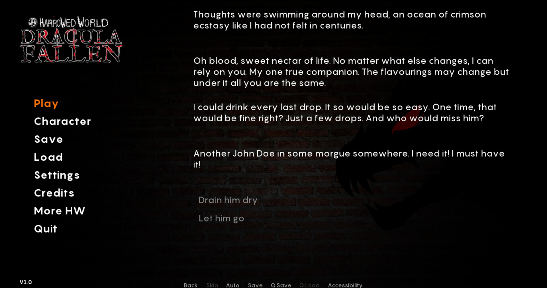 Harrowed World: Dracula Fallen screenshot #2