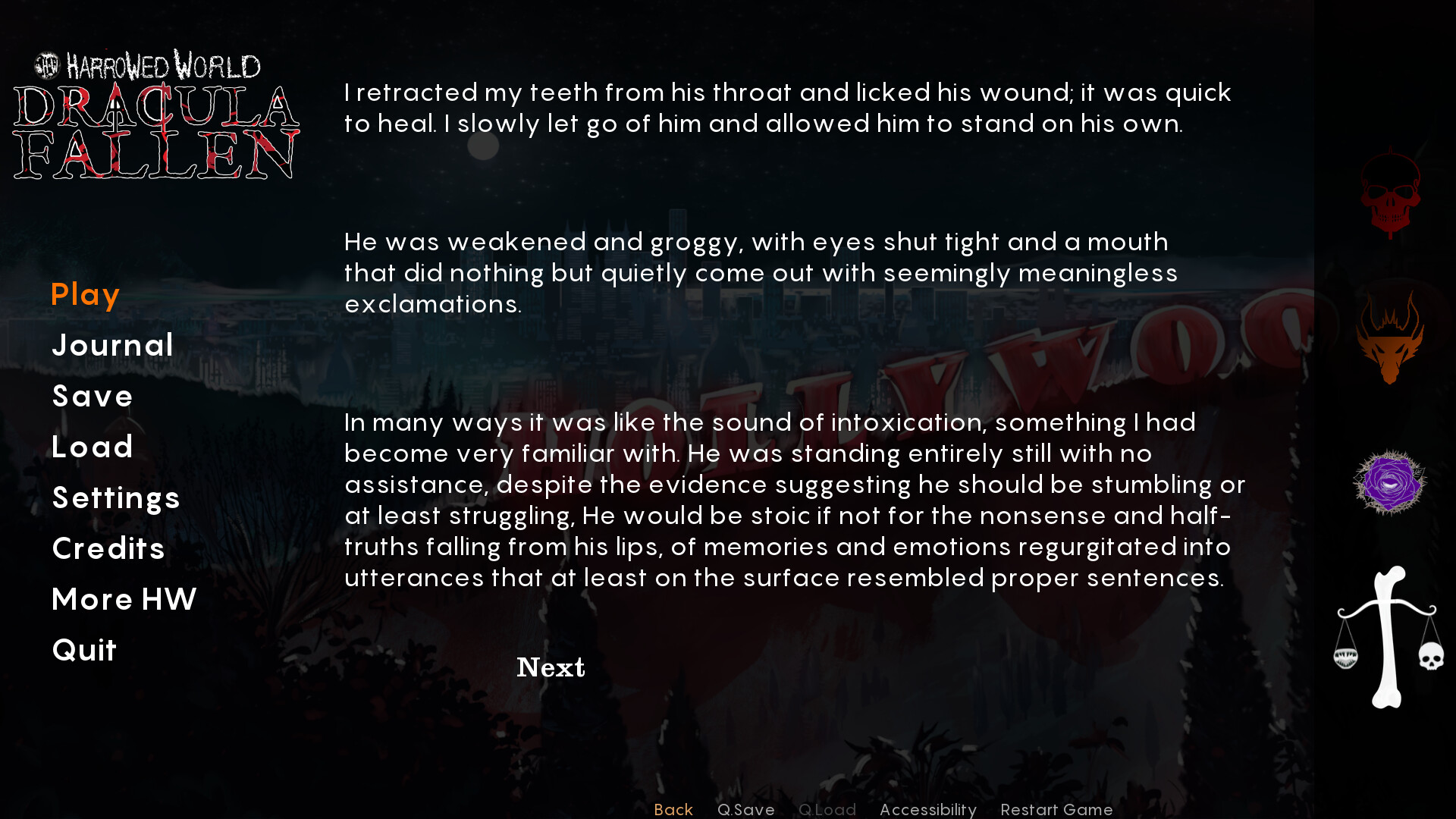 Harrowed World: Dracula Fallen screenshot 4