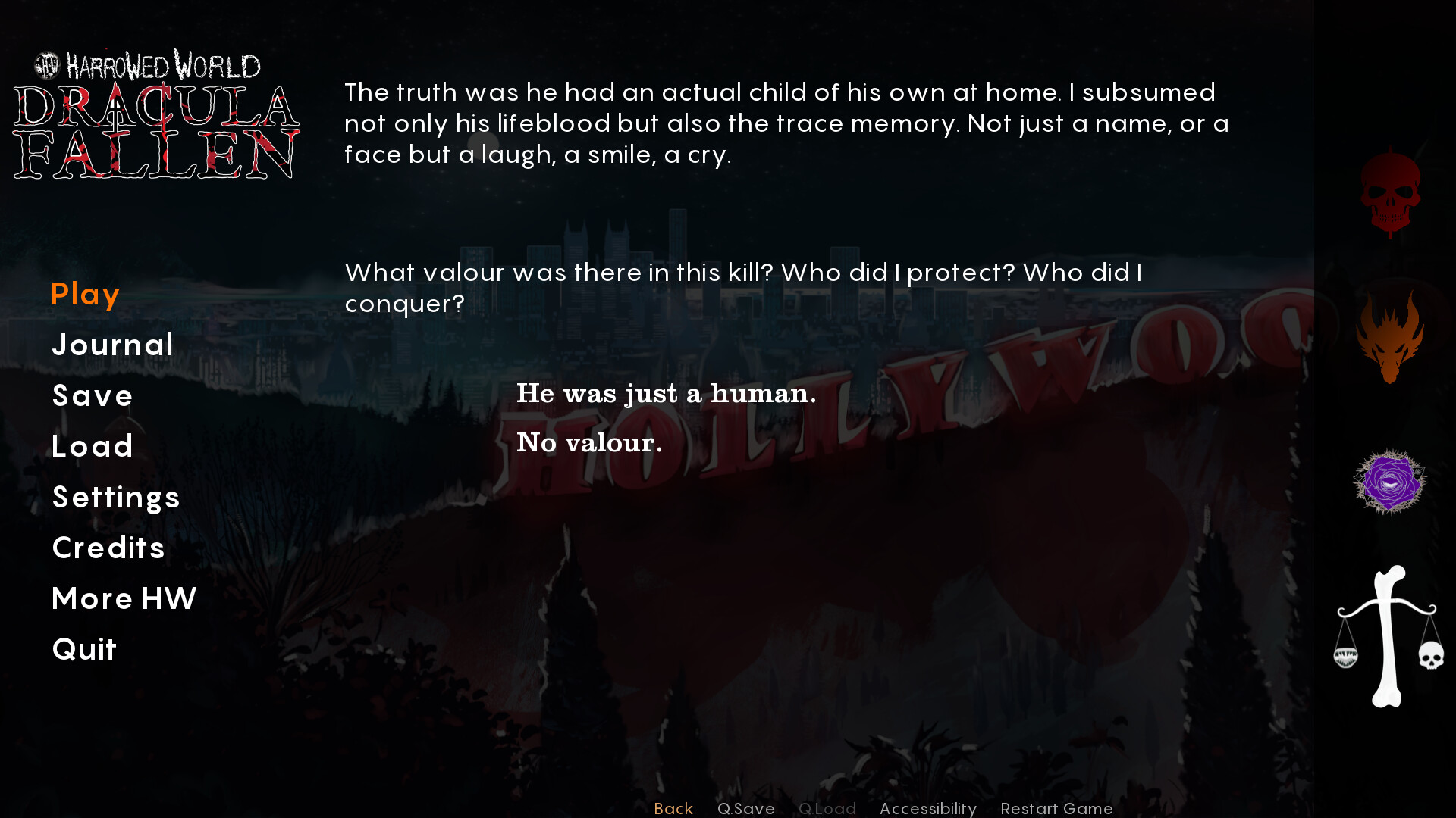 Harrowed World: Dracula Fallen screenshot 3