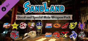 SAND LAND 貼紙＆特殊主武器組合包