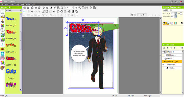Manga Maker Comipo-游戏截图