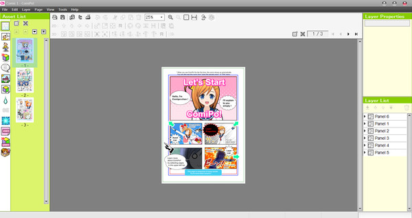 Manga Maker Comipo-游戏截图