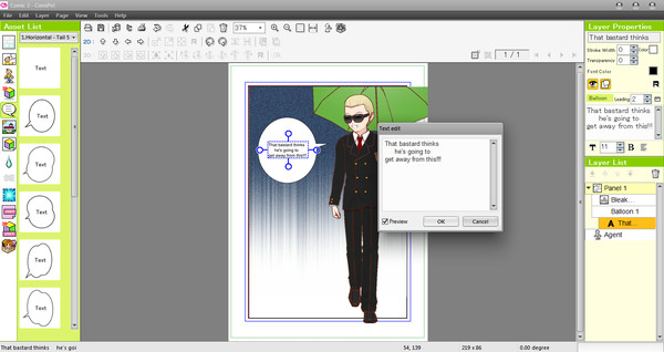 Manga Maker Comipo-游戏截图