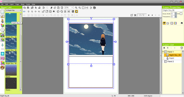 Manga Maker Comipo-游戏截图