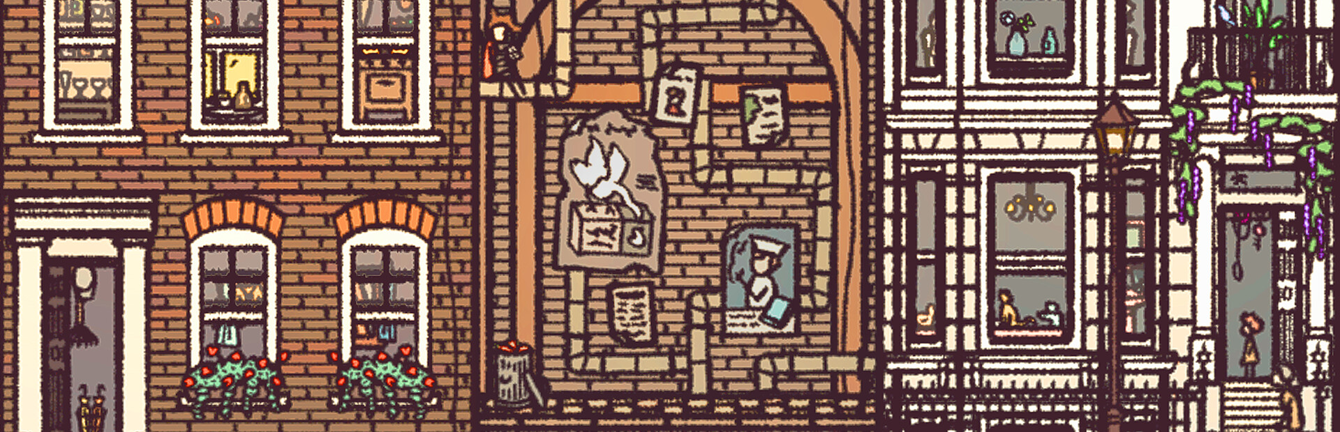 Doodle Streets: London 1950's