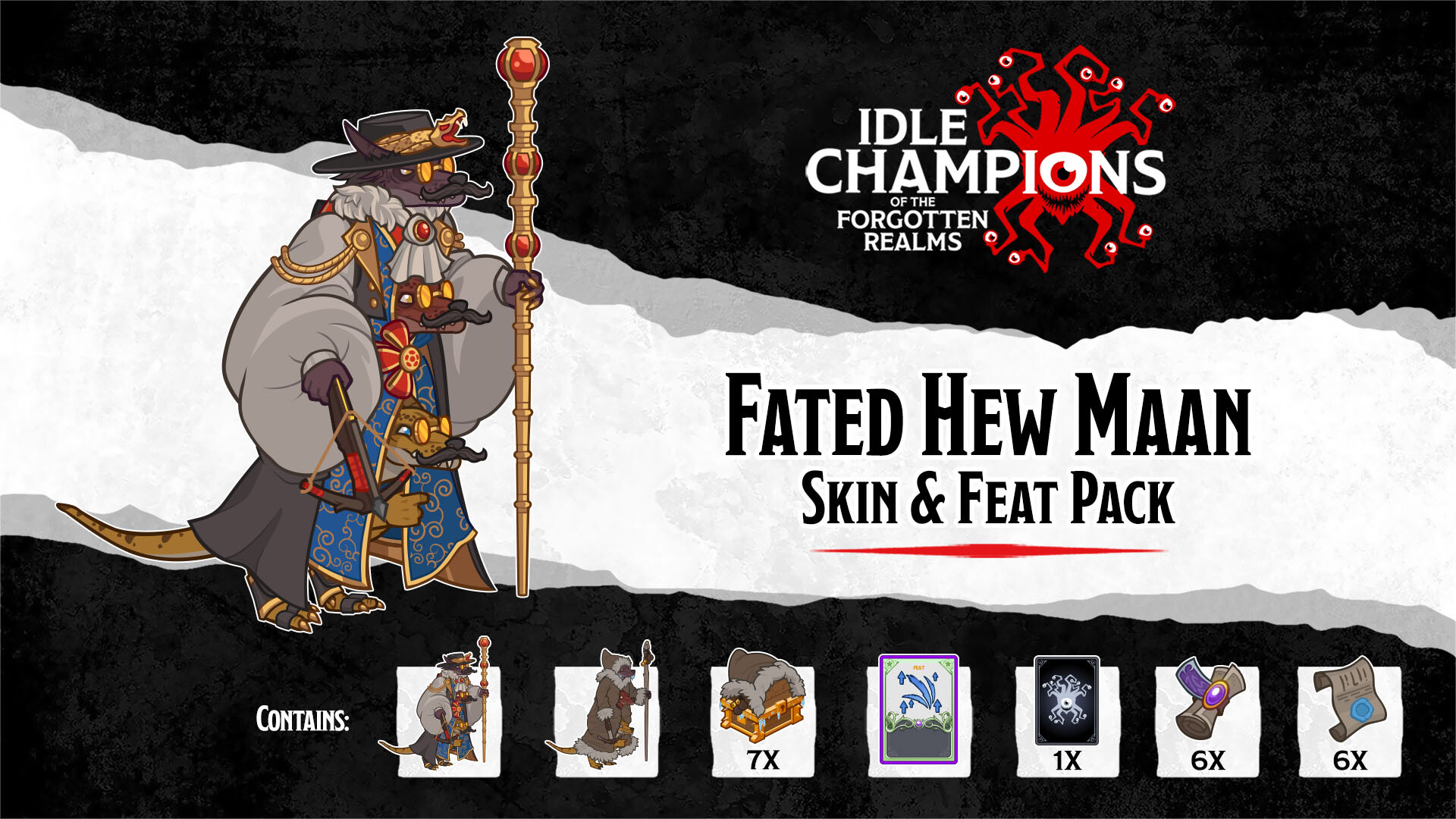 Idle Champions - Fated Hew Maan Skin & Feat Pack Featured Screenshot #1