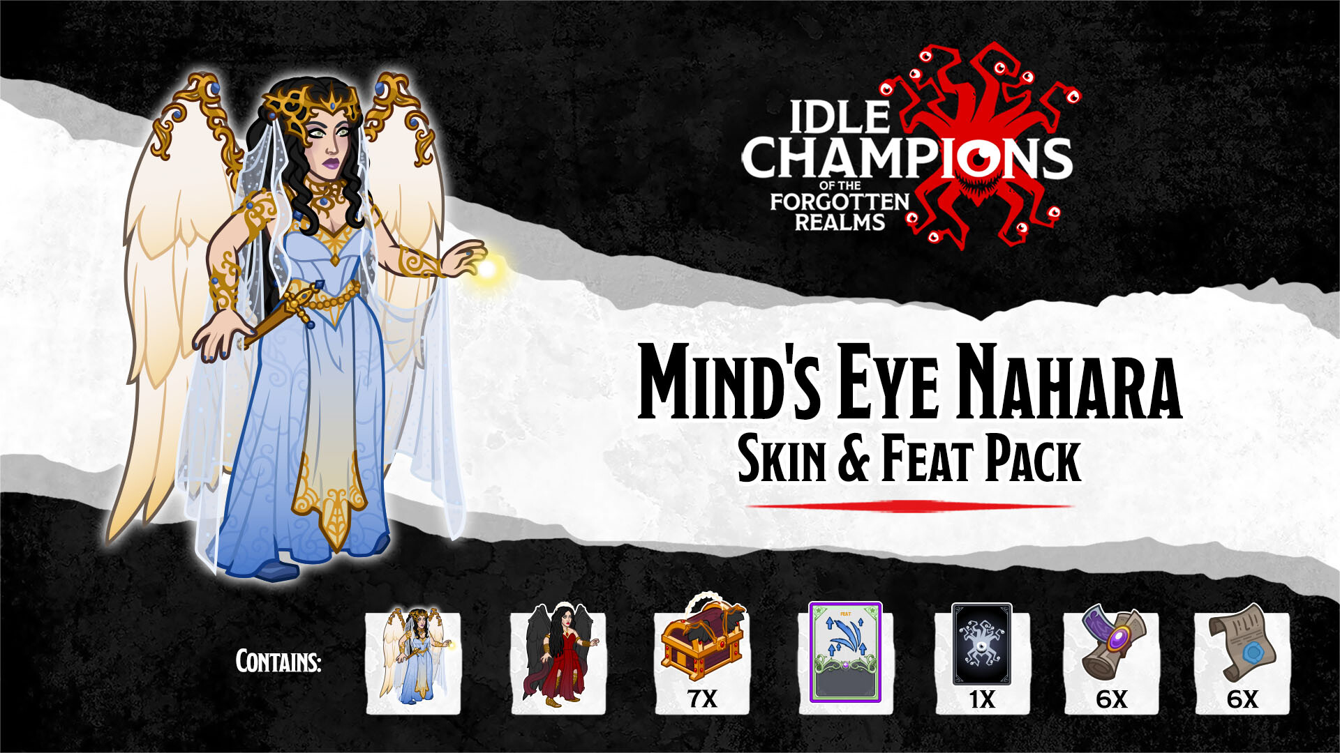 Idle Champions - Mind's Eye Nahara Skin & Feat Pack Featured Screenshot #1