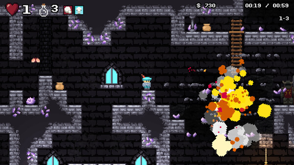 Screenshot of Corvian Curse gameplay showing in-action mechanics