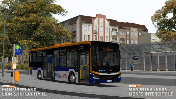 OMSI 2 Add-on MAN Überland Lion's Intercity LE — скриншот 10