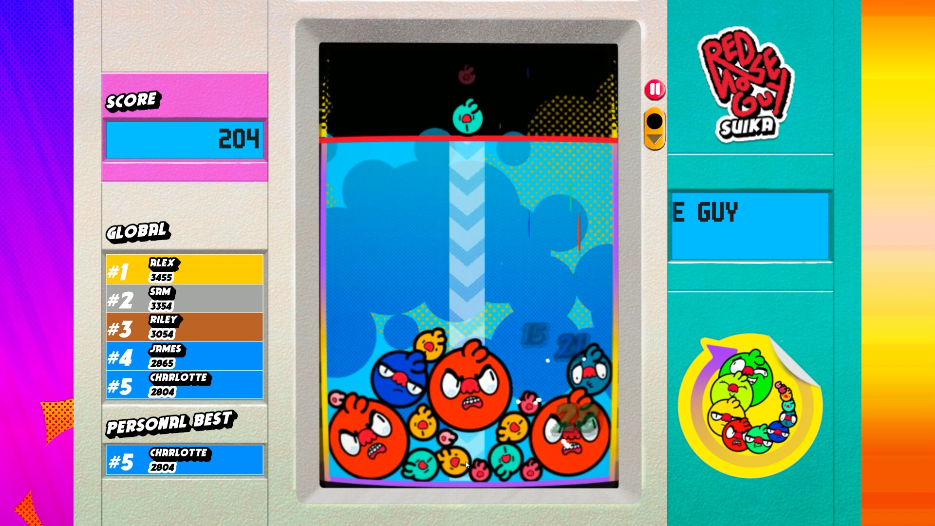 Red Nose Guy Suika screenshot #1