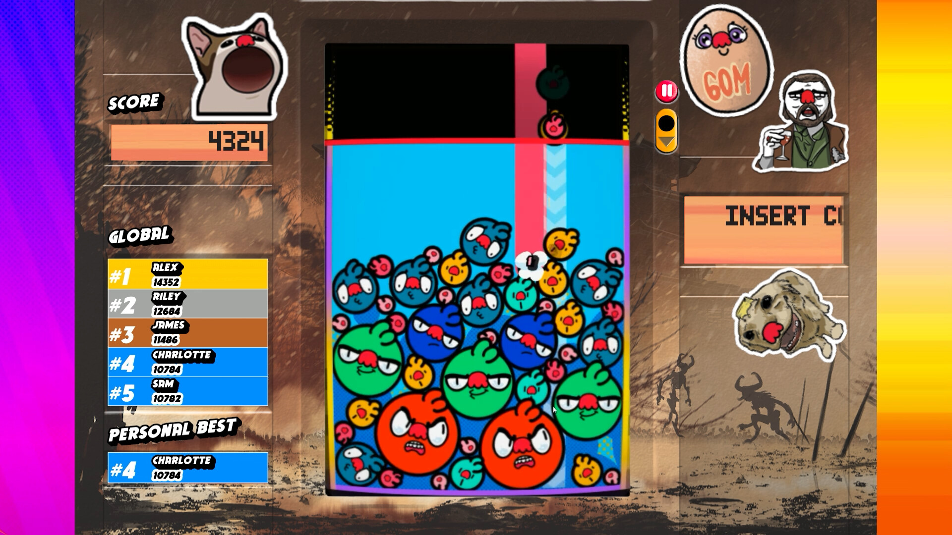 Red Nose Guy Suika screenshot #2