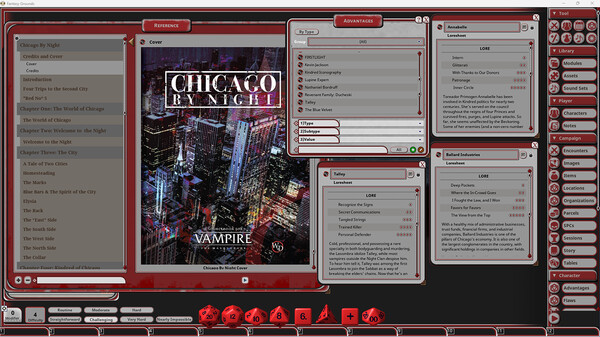Fantasy Grounds - Vampire: The Masquerade 5th Edition Chicago By Night