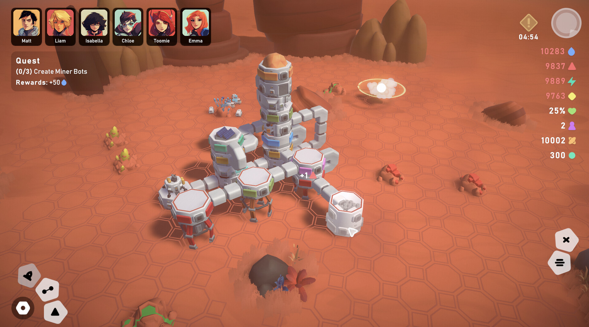 Stellar Settlers: Space Base Builder screenshot #15