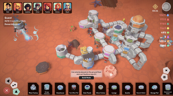 Screenshot z Stellar Settlers Screenshot z Stellar Settlers