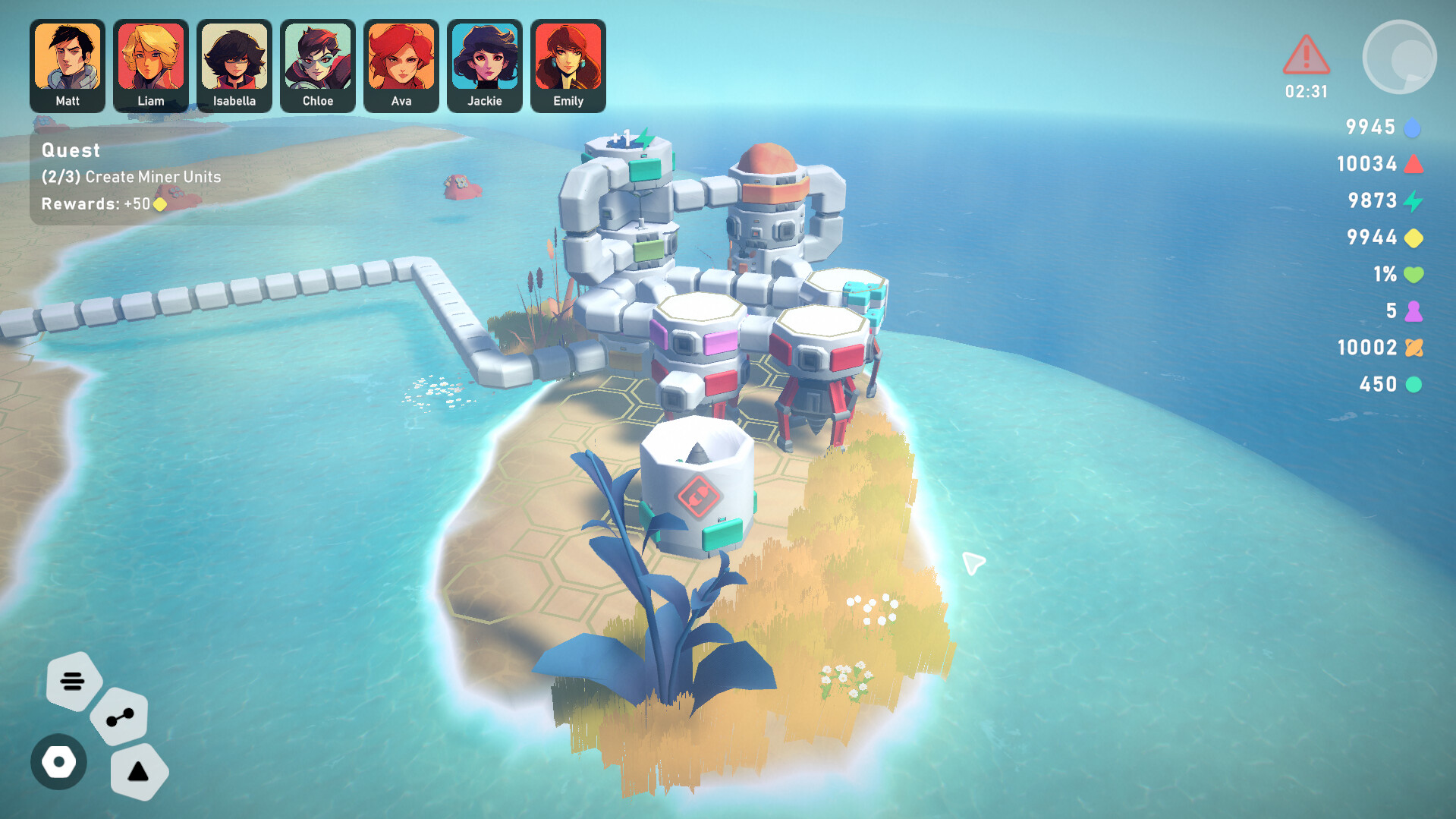 Stellar Settlers: Space Base Builder screenshot #8