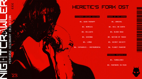 Heretic's Fork Soundtrack. Nightcrawler - Perverse Visionary Collection