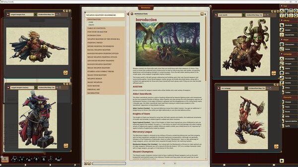 Fantasy Grounds - Pathfinder RPG - Pathfinder Companion: Weapon Master's Handbook