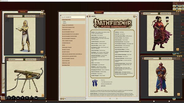 Fantasy Grounds - Pathfinder RPG - Pathfinder Companion: Black Markets