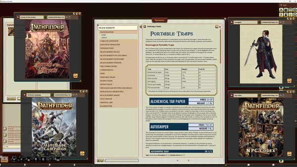 Fantasy Grounds - Pathfinder RPG - Pathfinder Companion: Black Markets