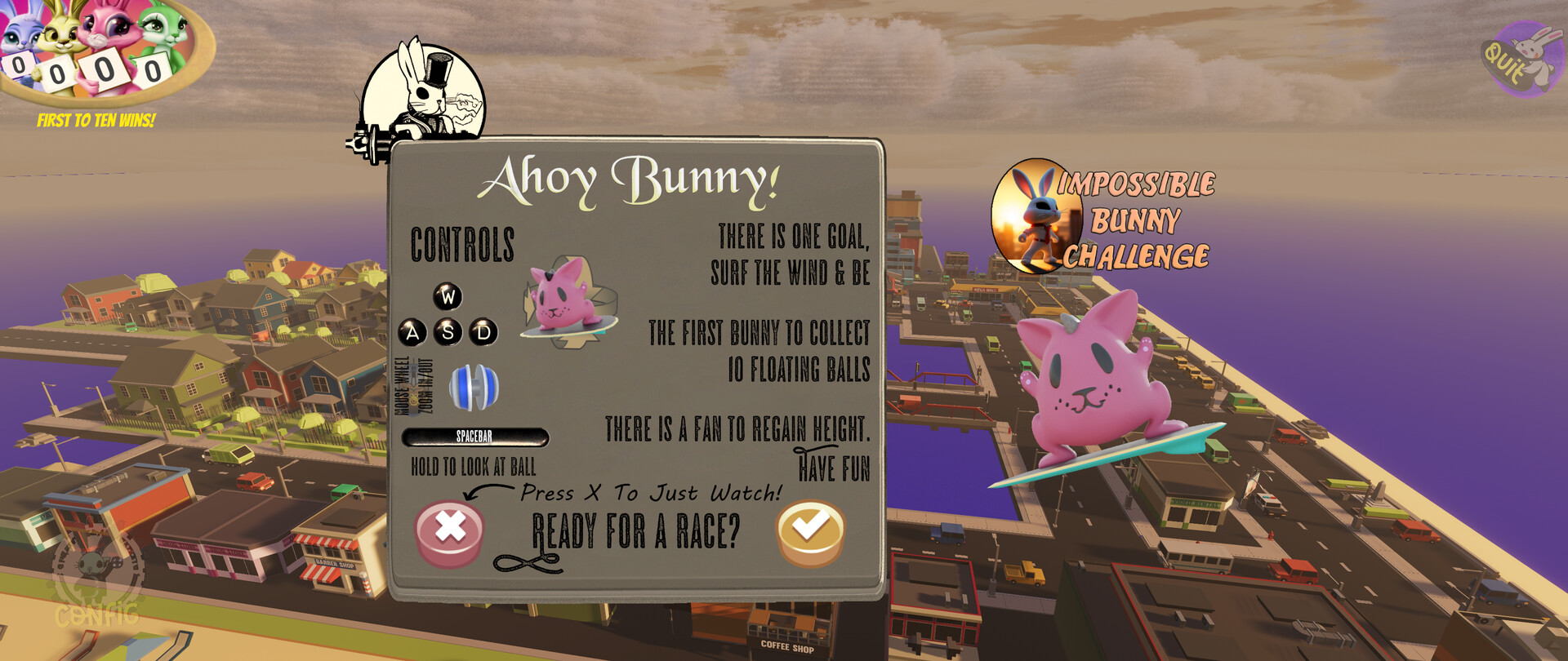 #6. Impossible Bunny Challenge (Steam) Podle: Robo Rabbit