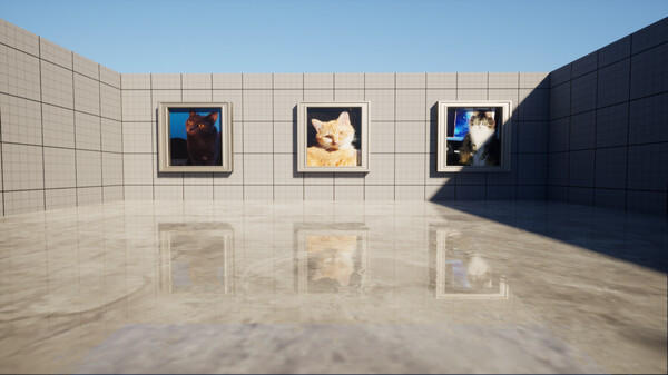 Screenshot z Aim Trainer (With Cats)