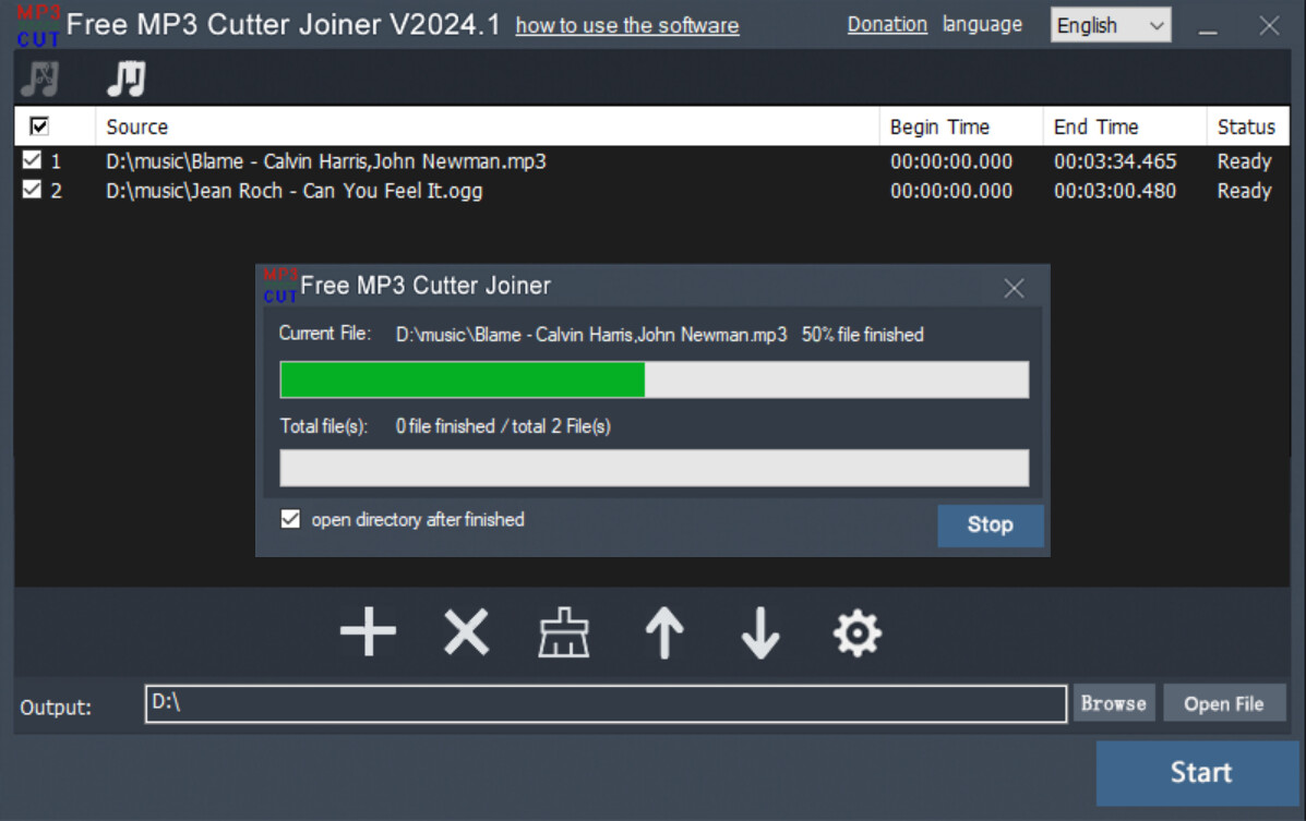 Free MP3 Cutter Joiner screenshot 6