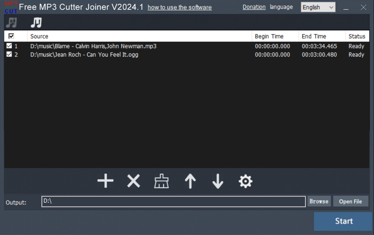 Free MP3 Cutter Joiner screenshot 4