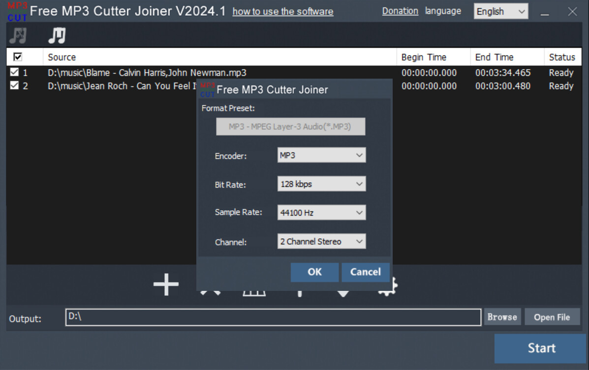 Free MP3 Cutter Joiner screenshot 5