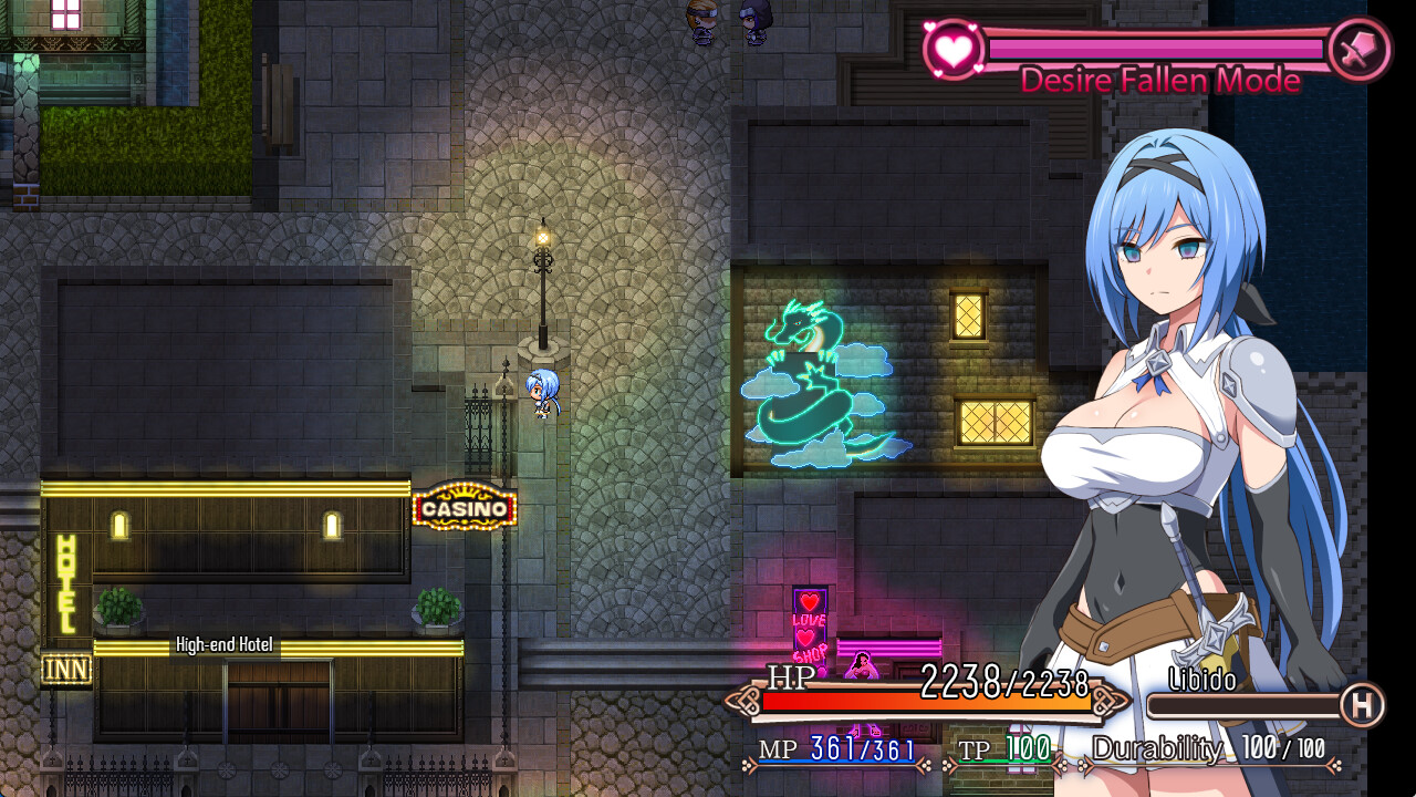 Nightmare Knight ~Sacred Maiden &amp; Fallen Magic~ gameplay screenshot 3