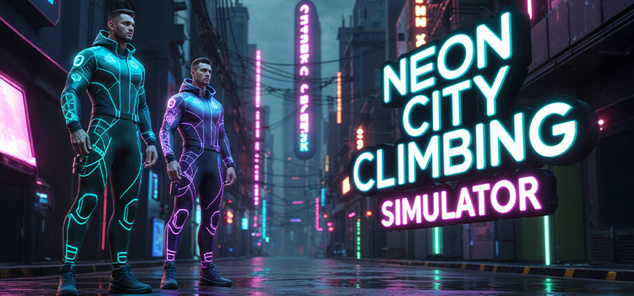 Neon City Climbing Simulator cover art