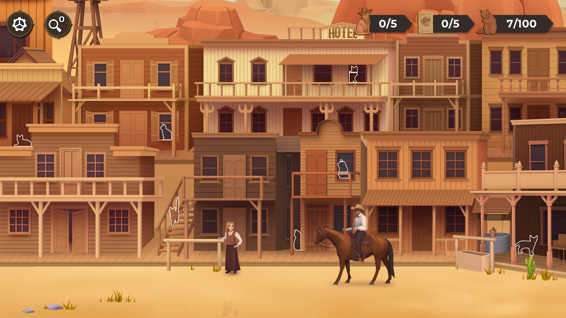 #6. Cat Search In The Wild West (Steam) 由: Simon Eftestol