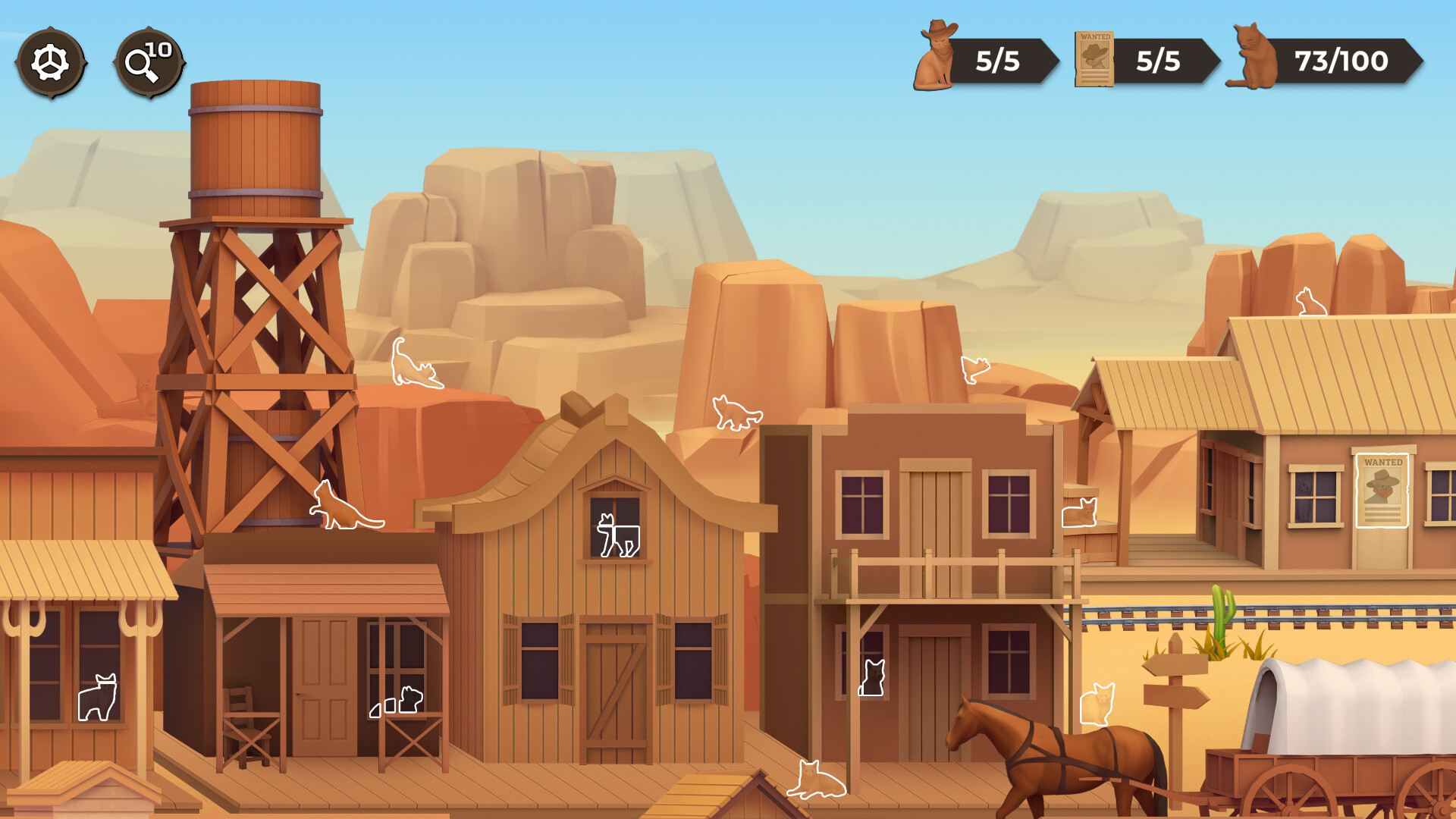 #4. Cat Search In The Wild West (Steam) 由: Simon Eftestol