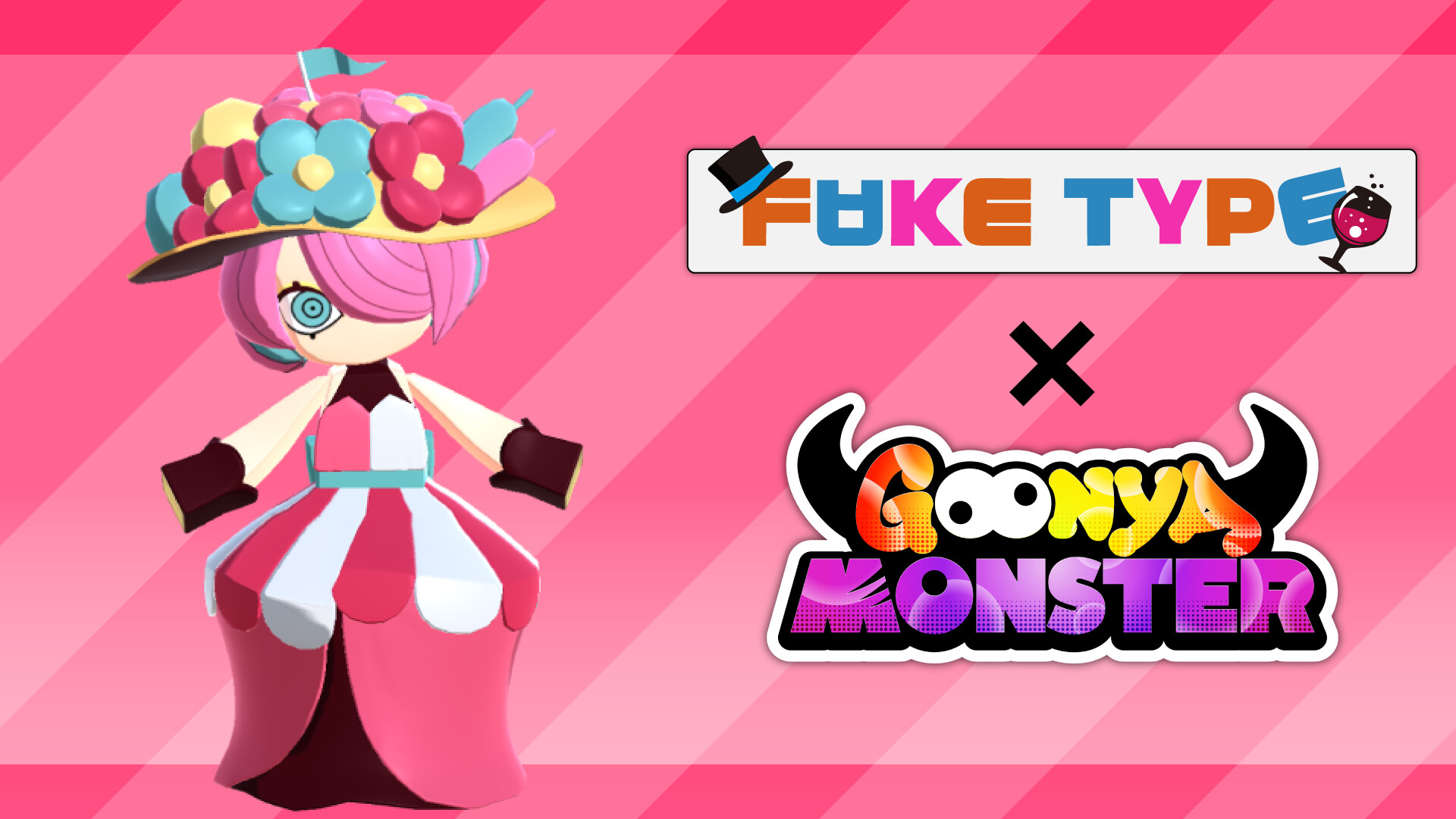 Goonya Monster - Additional Character (Buster) : IWASAKE-chan/FAKE TYPE. Featured Screenshot #1