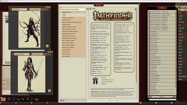 Fantasy Grounds - Pathfinder RPG - Pathfinder Companion: Armor Master's Handbook