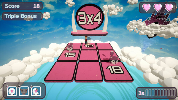 Screenshot z Multiplication Mayhem