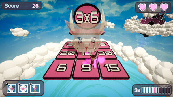 Screenshot z Multiplication Mayhem