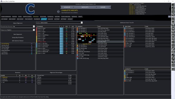 Front Office Football Nine.