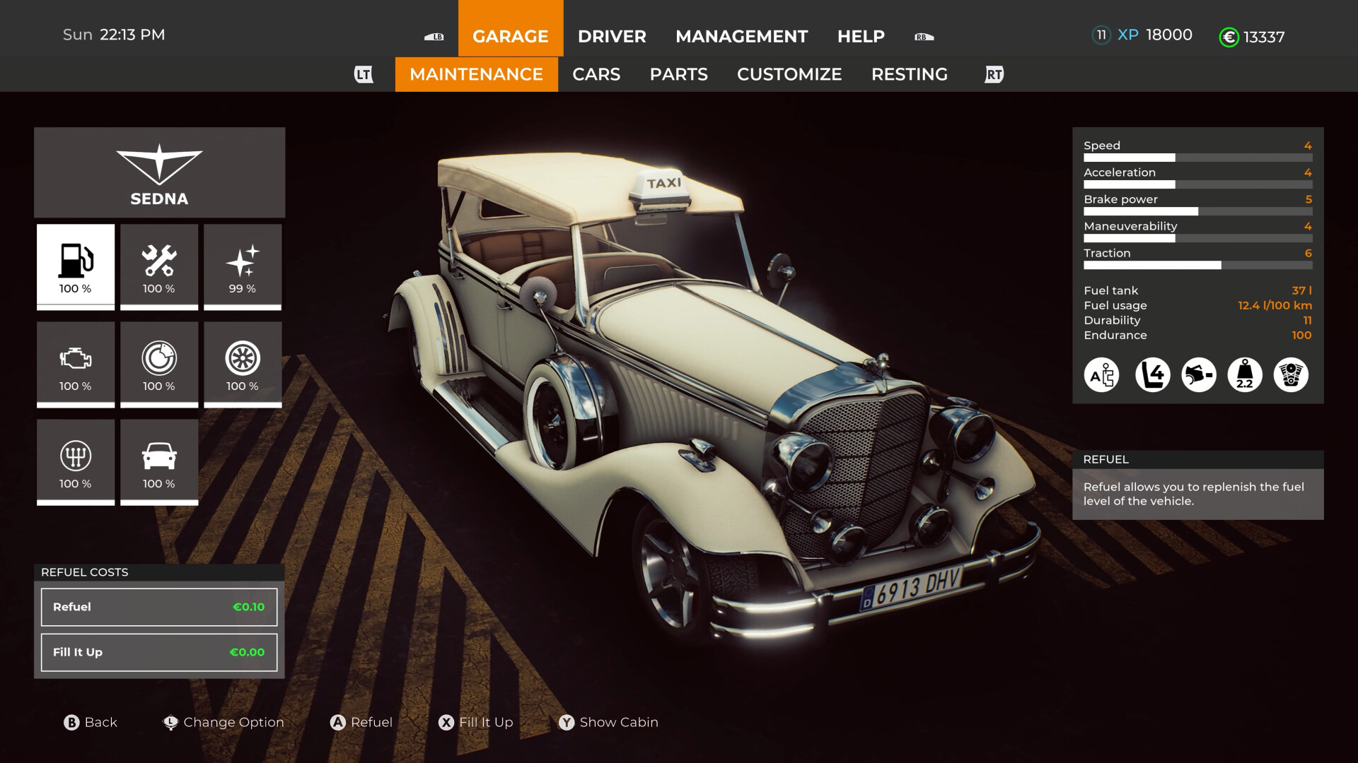 Taxi Life - VIP Vintage Convertible Car Featured Screenshot #1