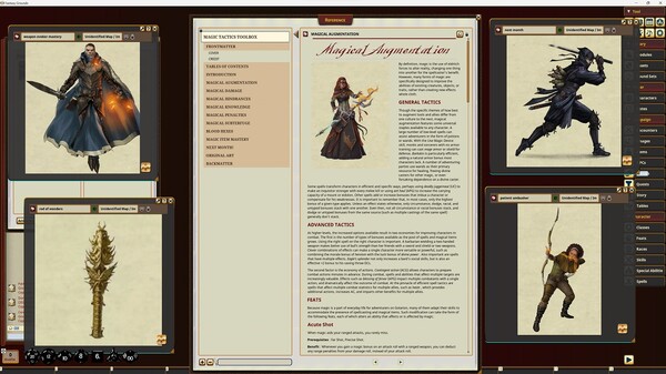Fantasy Grounds - Pathfinder RPG - Pathfinder Companion: Magic Tactics Toolbox