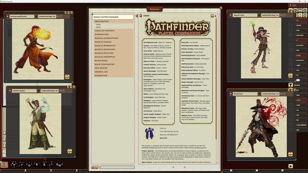 Fantasy Grounds - Pathfinder RPG - Pathfinder Companion: Magic Tactics Toolbox