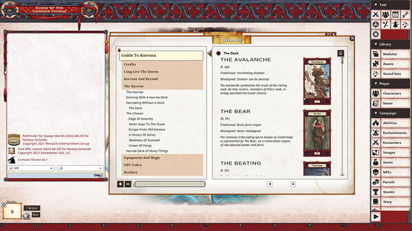 Fantasy Grounds - Pathfinder(R) for Savage Worlds: Guide to Korvosa