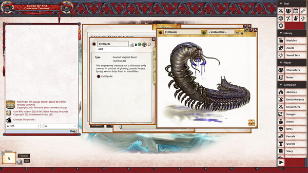 Fantasy Grounds - Pathfinder(R) for Savage Worlds: Curse of the Crimson Throne - Book 4: A History of Ashes