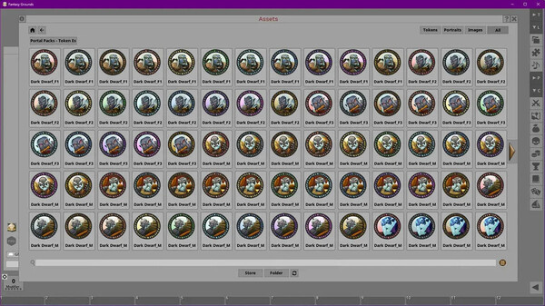 Fantasy Grounds - Portal Packs - Token Essentials: Denizens of the Dark